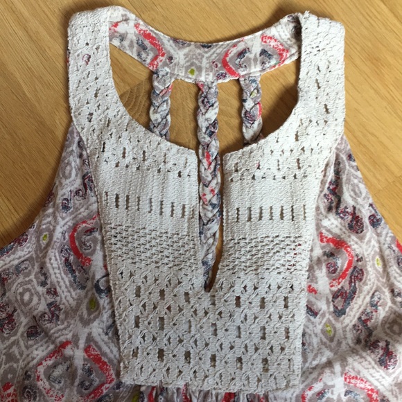 ⭐️BOGO FREE! Crochet Boho Print Tank Top - Picture 6 of 8